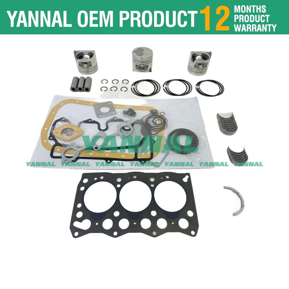 3LD1 Overhaul Rebuild Kit For ISUZU Engine Repair Part SAKAI SG350 SW350 ROLLER