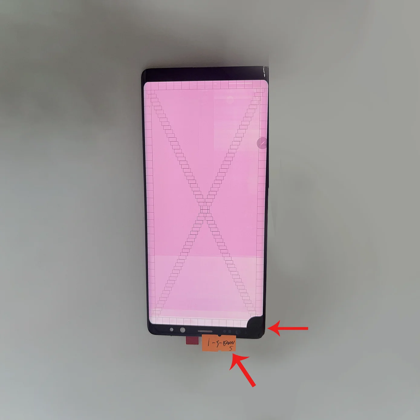 la-pantalla-tiene-defectos-aptos-para-el-reemplazo-de-la-pantalla-tactil-amoled-del-samsung-note-8