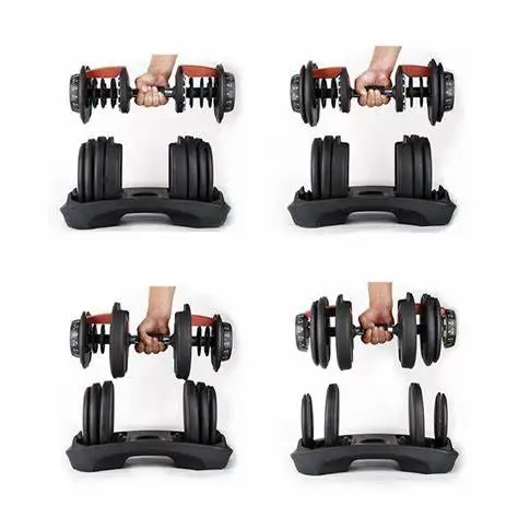 Fitness Equipment Weights Adjustable Dumbbells Buy Online Weight Lifting dumbbells sets 24kg 40kg Dumbbell Set