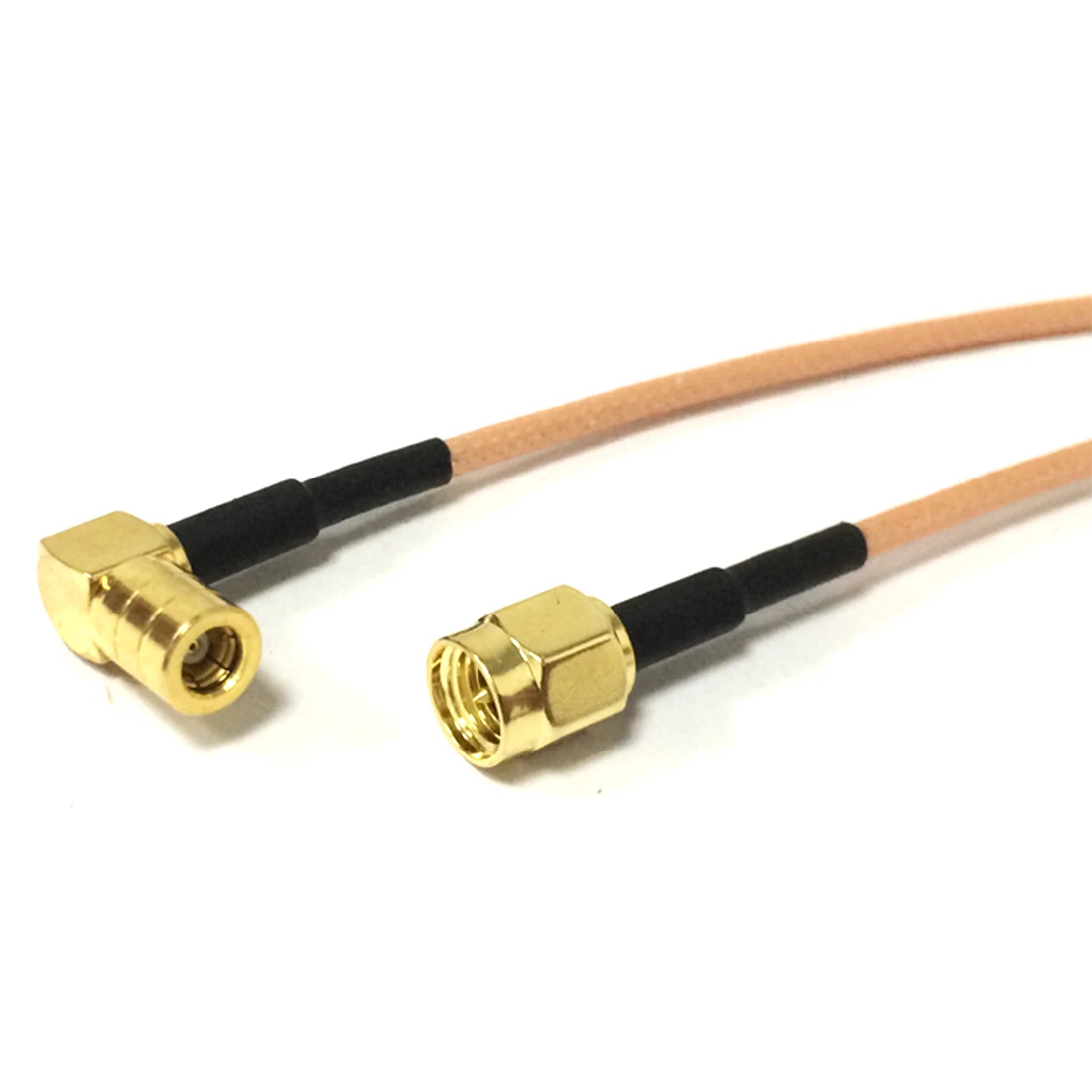 

1pc New Modem Conversion Cable SMA Male Plug To SMB Female Jack Right Angle Connector RG316 15CM 6" RF Pigtail Adapter