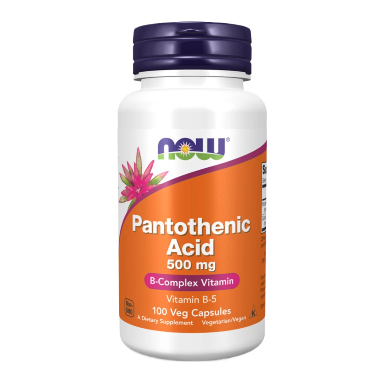 

Pure Original Ingredient Pantothenic Acid Pure, Vitamin B5, Calcium Supplement
