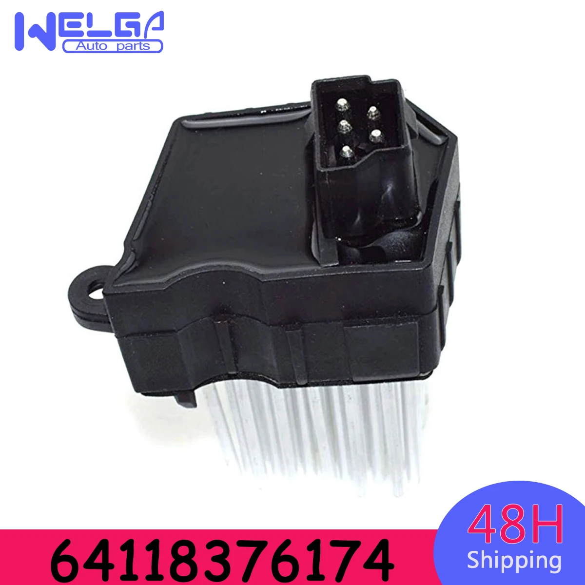 

Car Accessories Blower Motor Heater Fan Resistor 64118376174 64118362931 64118385549 6929486 20365 For BMW 318I 525I M3 5 X3 5