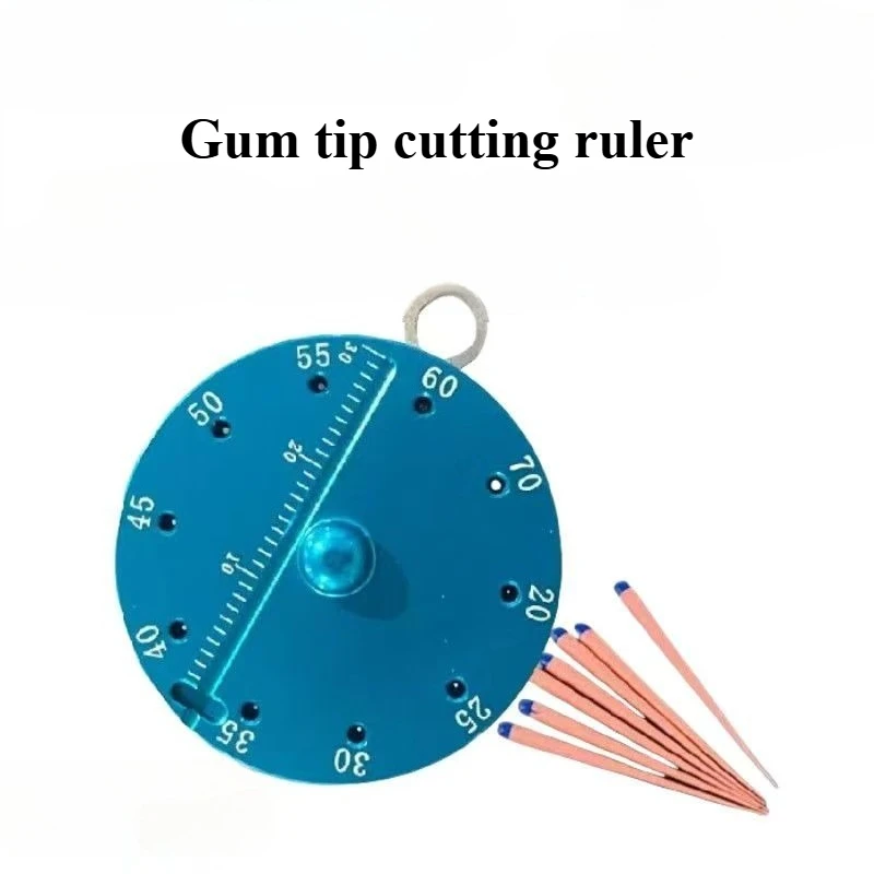 Dental Tools Gum Tip Cutting Ruler Gutta-percha Point Cutting Gauge Trimming Tool Measuring Gauge High-temperature High-pressure