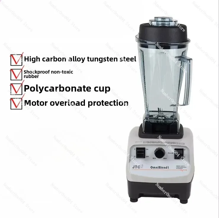 JTC TM-767 800 Multifunctional Wall Breaking Smoothie Machine Milk Tea Shop Blender Commercial Ice Crusher Smoothie Machine