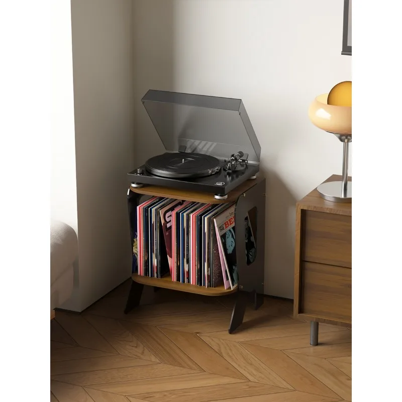 Acrylic Floor Record Vinyl Storage Display Rack Large Capacity Storage Rack Album CD Storage Display
