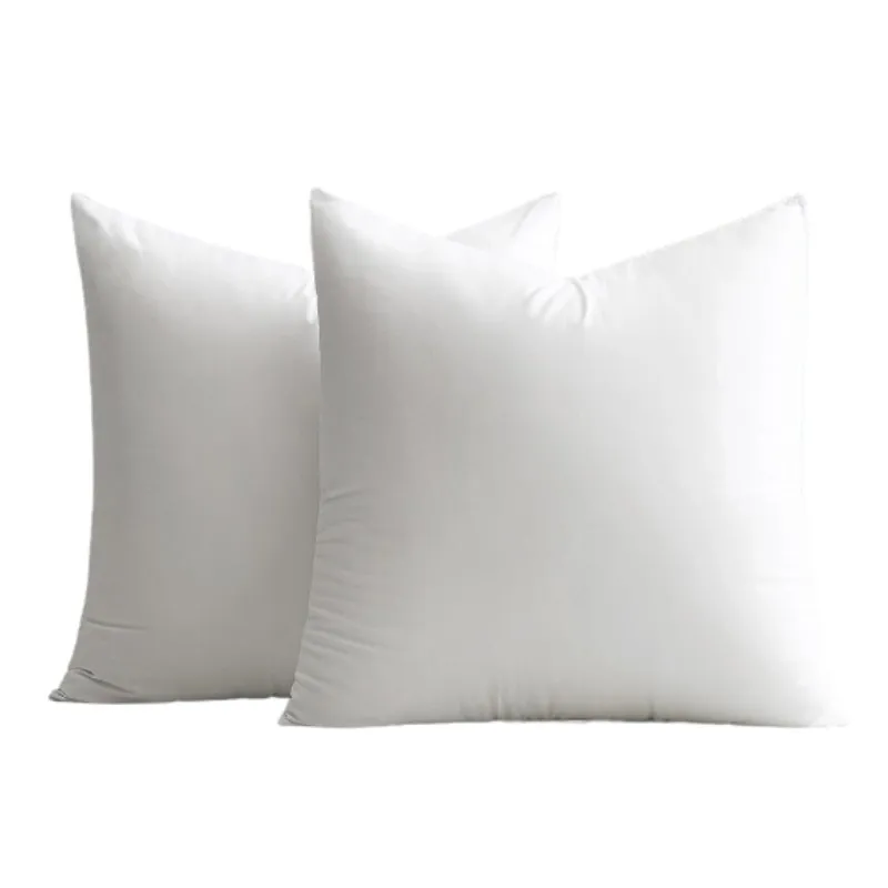 2PCS White Throw Pillow Inserts Standard Bounce Back Cushion Core 50x50cm 45x45cm 30x50cm 35x50cm Sofa Decorative Pillow Gift
