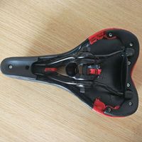 PU Leather Oversized Bike Seat Soft Comfortable Shock-absorbing Wide Bicycle Saddle Waterproof High Elasticity Cycling Cushion