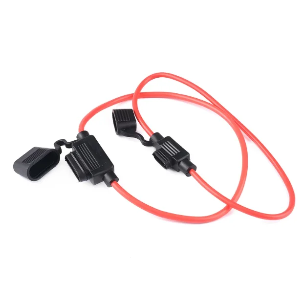 

Hongtai Technology Mini Small Automotive Fuse Holder 18/16/14AWG Insert Fuse 7.5A 10A 15A 20A 50A Standard/Micro