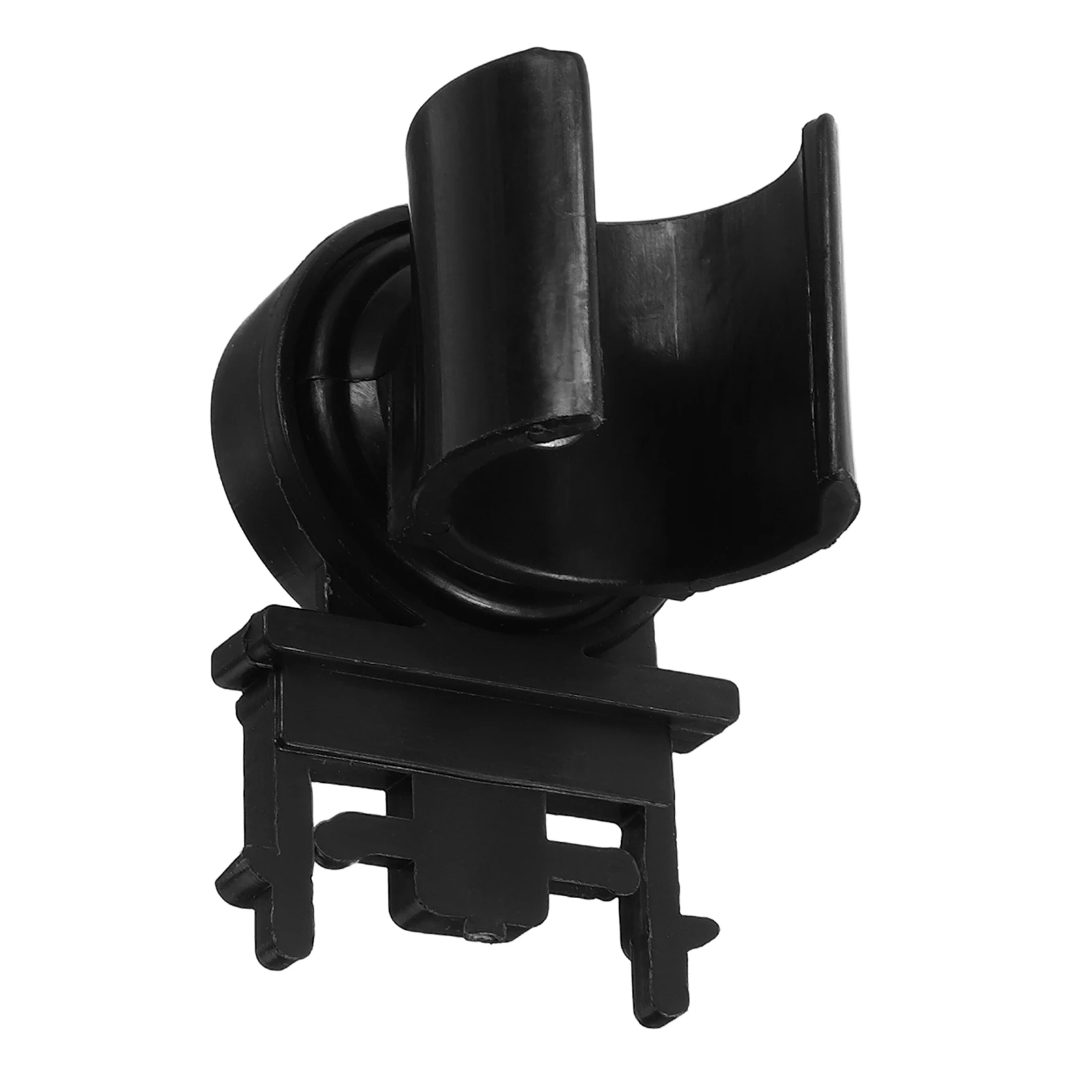 

Flashlight Headlight Bracket for Spotlight Mounting Hard Hat Bike Camping Holder Black Clip