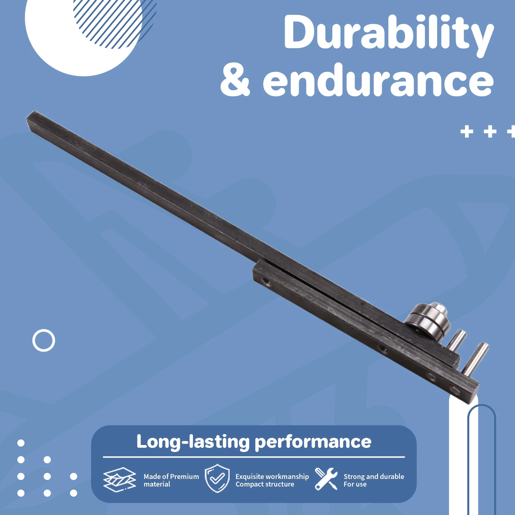 Rebar Pipe Bender Rebar Bender For Woven Baskets, Anchor Hooks, Iron, Steel, Copper Rod Camping Lights With Bearings-AA26
