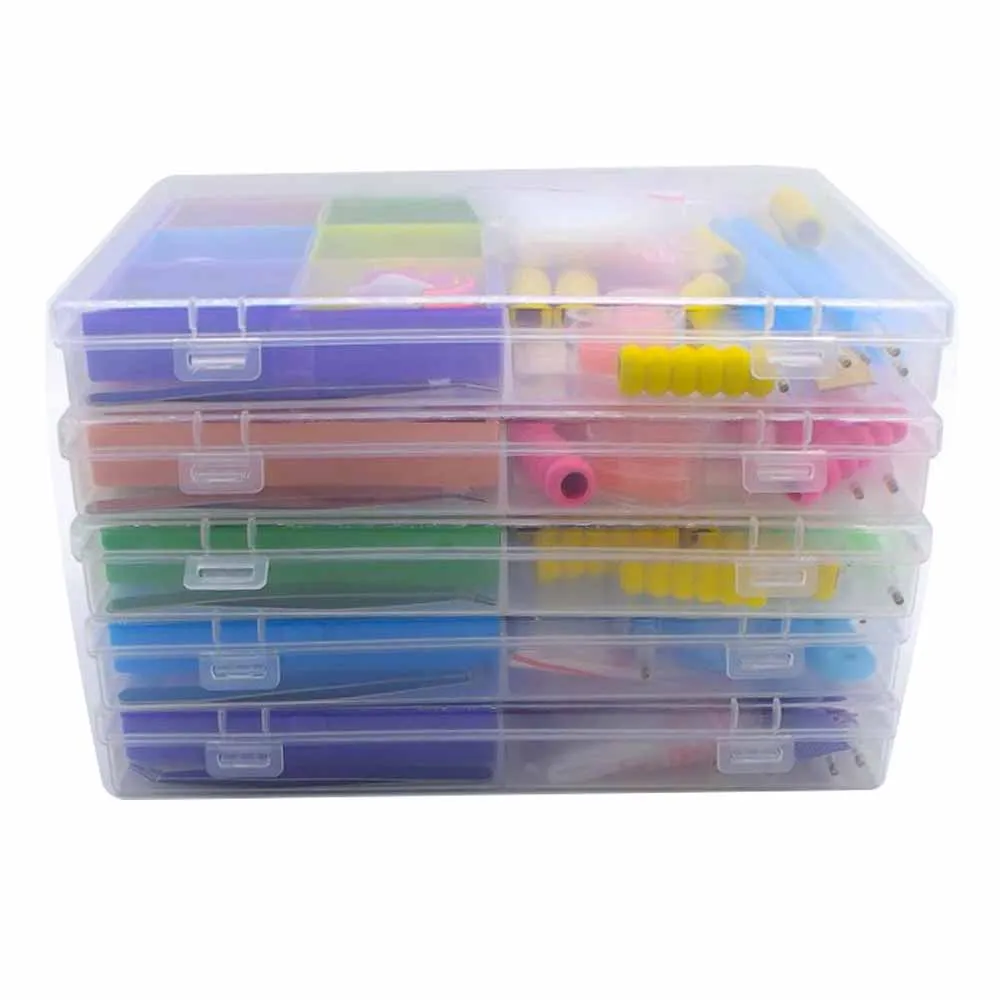 

Multi-functional Diamond Painting Storage Box, Multi-functional Art Tool Kit, DIY Accessories