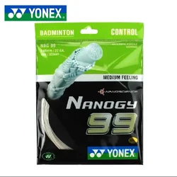 YONEX-Cuerda de bádminton BG99 Ultimax (0,69mm), para entrenamiento de resistencia