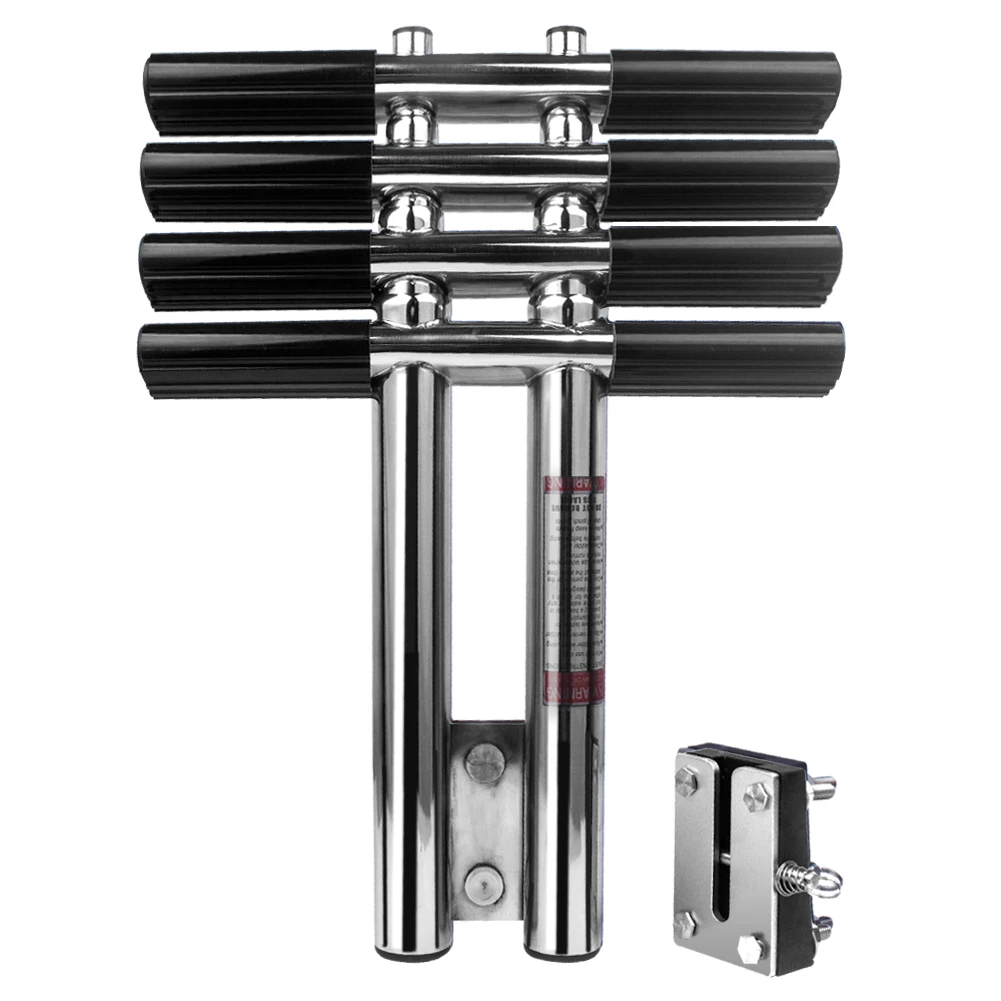 

Boat Accessories 4 Steps Boat Swiming Ladder Stainless Steel Vertical Telescoping Transom Mounting Ladder