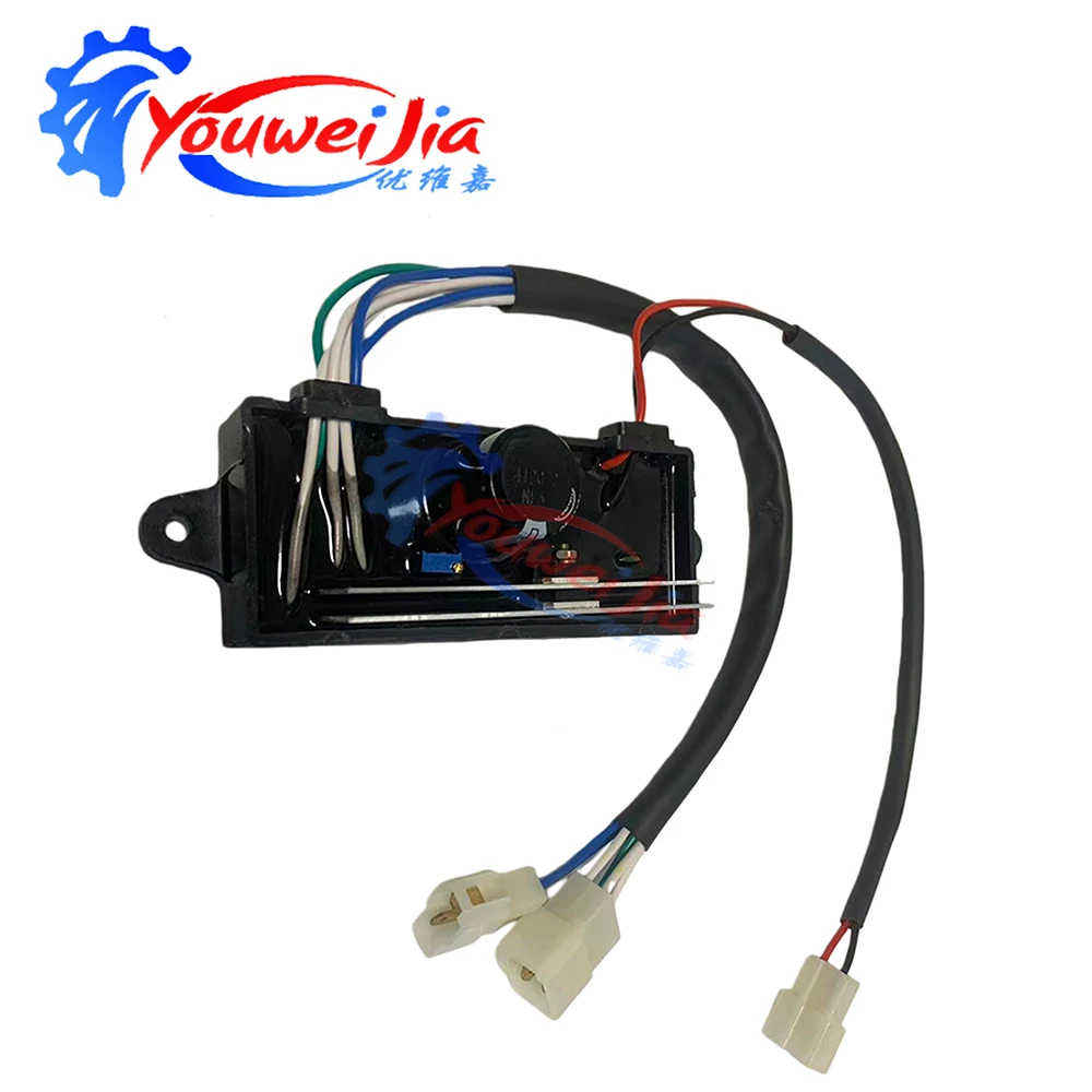 GTDK AVR5-3A12C-0 AVR VOLTAGE REGULATOR KIPOR KAMA GENERATOR WELDING DUAL USE 8 Wire CAREGEN