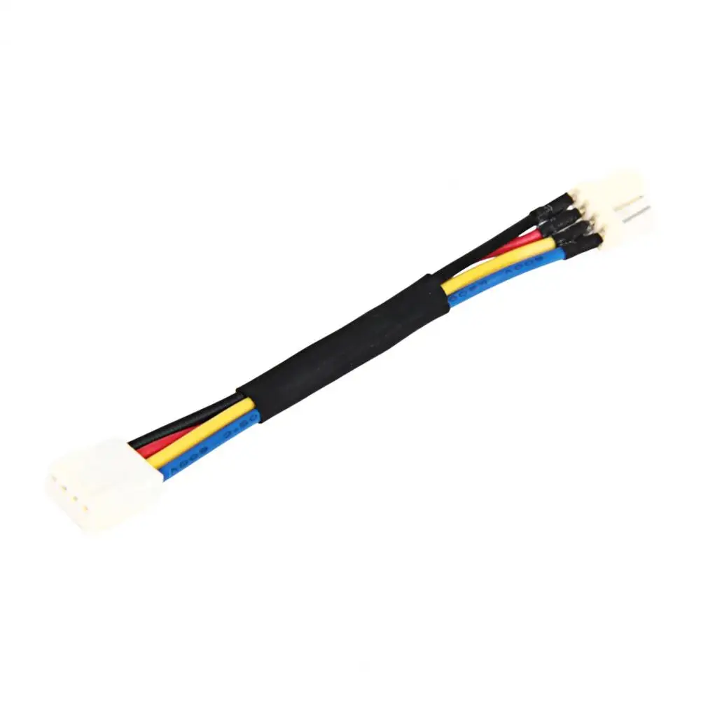 4-pin Fan Resistor Cable Cpu Fan Speed Reduction Cable 4-pin Male to Female Pwm Adapter Temperature Control Fan Deceleration