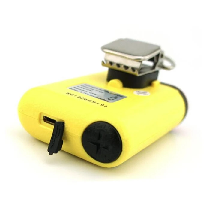 Mini Portable Clip-on Digital Hydrogen Sulfide Monitor H2S Gas Concentration Detector Test H2S Gas Detector AS8803