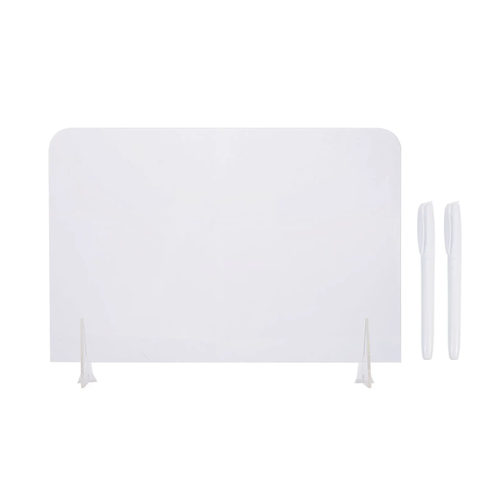 1 Set Acrylic Memo Board Transparent Message Board Writing Drawing Desk Accessories Home Office School Kids Painting Tabletop