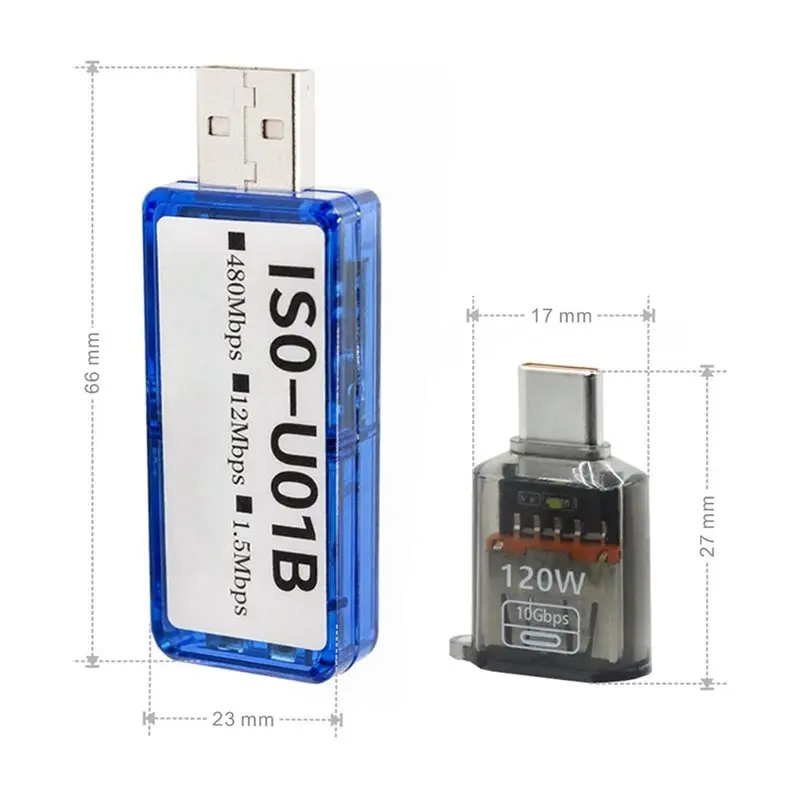 B76B USB 2.0 Isolator ADuM3165 Digital Isolators Audio Elimination Current Sound Power Filter Noise 1500VDC