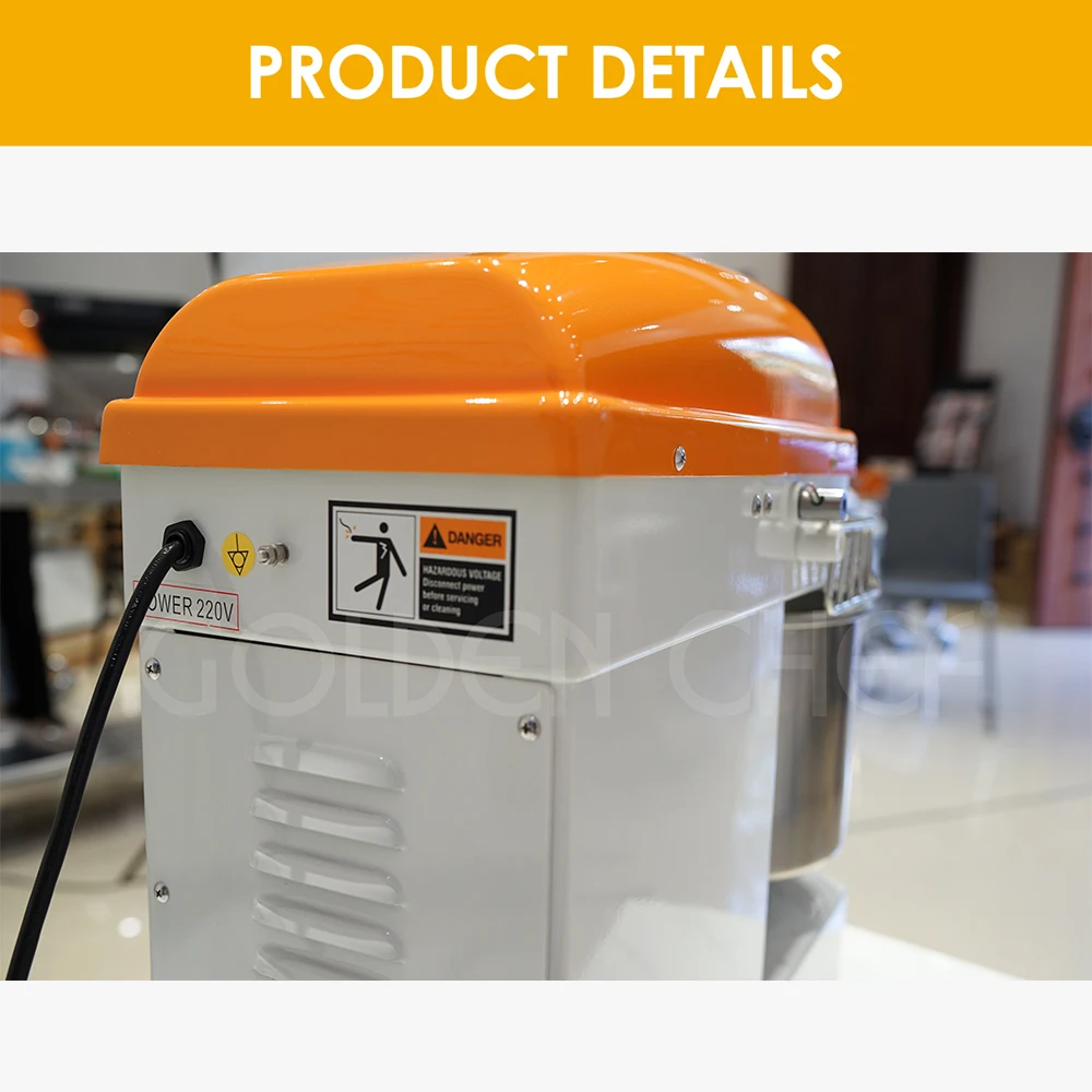 ل خلاط المخابز العجين الدقيق دوامة العجين خلاطات الشيف الذهبي باناديريا عموم خلاطات 10 لتر 5 كجم سطح الطاولة دوامة التجارية #5