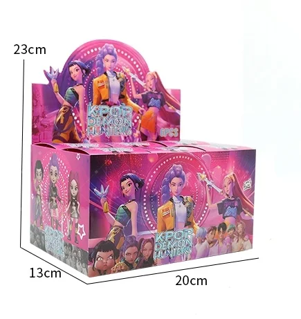 Nuovo 6 pezzi Anime KPop Devil Hunter bambola giocattolo in vinile Rumi Mira Zoi personaggio maschera in vinile scatola cieca ornamento giocattolo regalo di compleanno