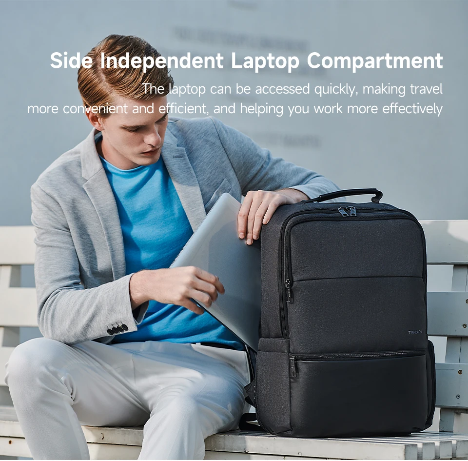 Tigernu Reise Rucksäcke Für Männer 15,6 17 19'' Laptop Rucksack Männlichen Business Rucksack Taschen Für Schule Rucksack Mochila Rucksack – Detail 13
