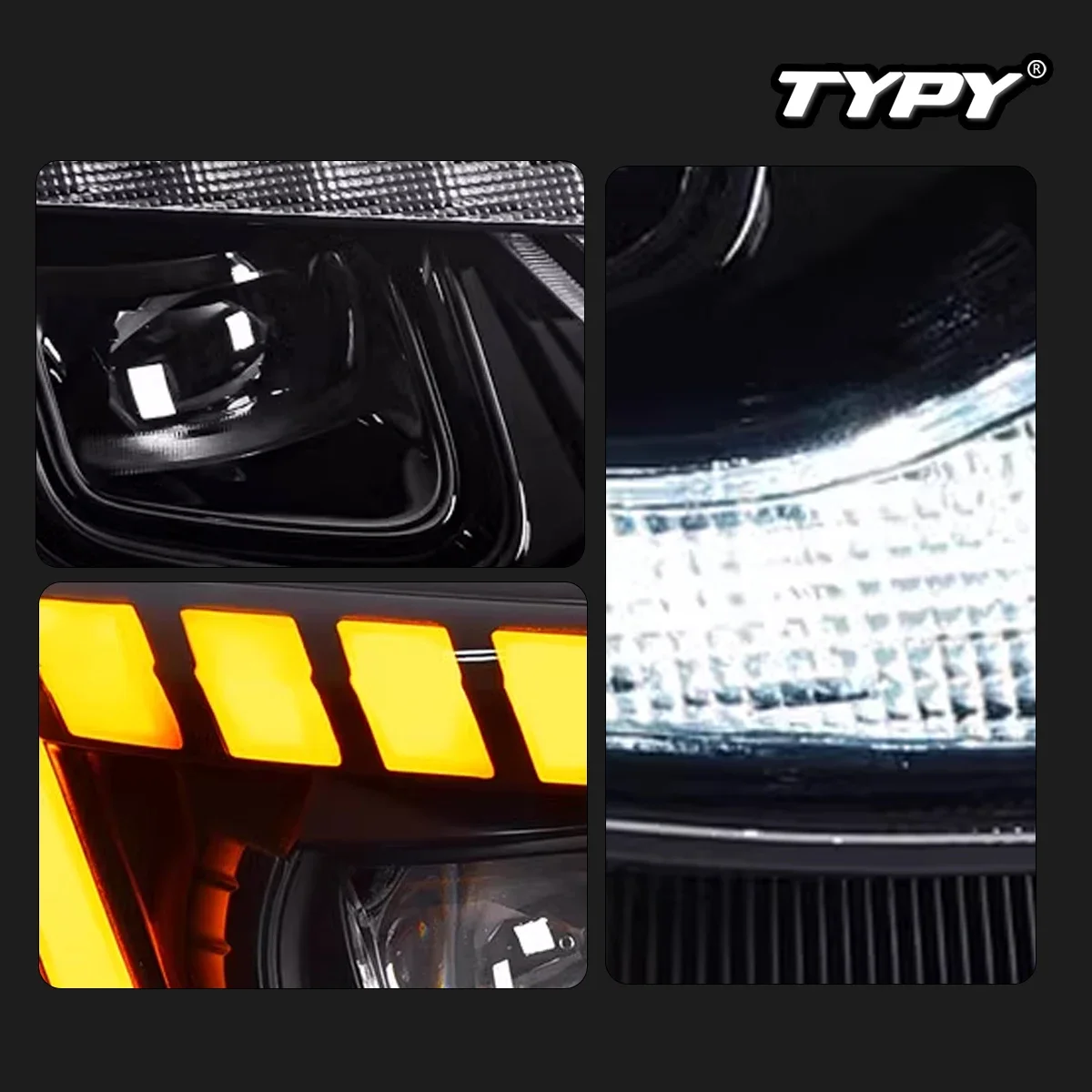 

TYPY Car Lights For Subaru lmpreza WRX Headlight 2008-2014 LED Projetor head Lamp Daytime Running Light Automotive Accessories