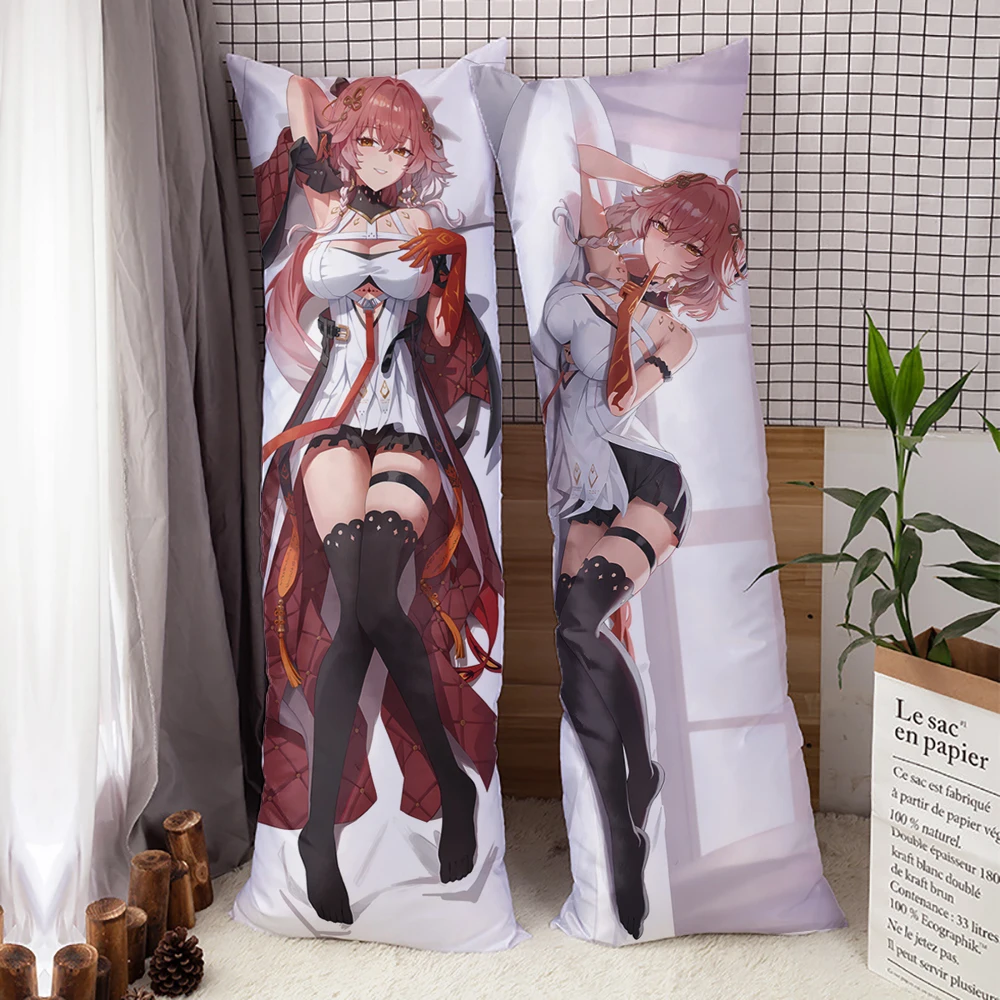 

Game Wuthering Waves Changli Dakimakura Hugging Body Pillow Cover Case Two-Side Printed DIY Custom Made Pillowcases Home Bedding
