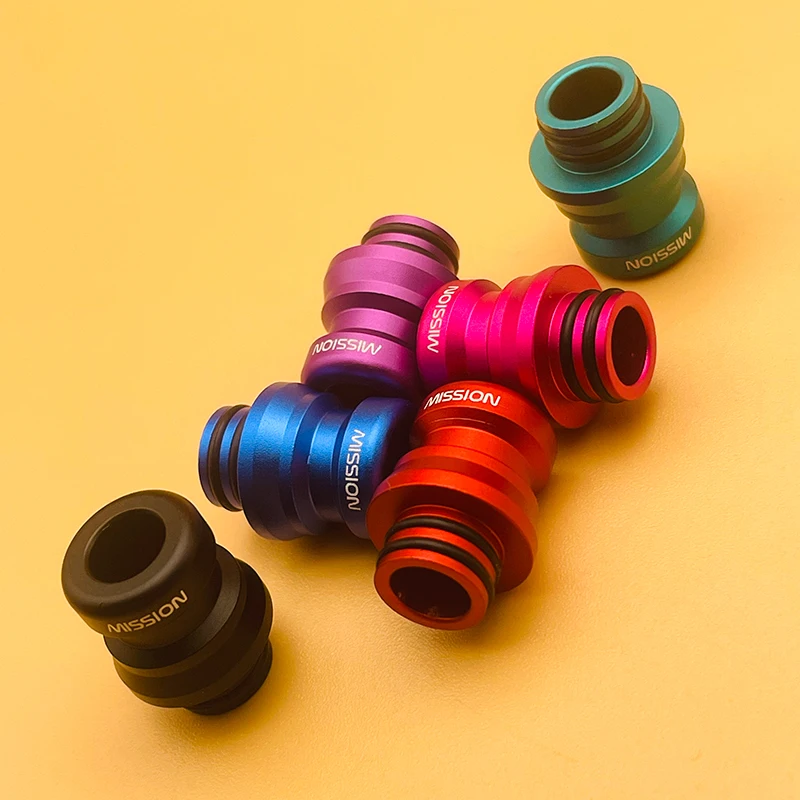 DSX Mission 510 Drip Tip Aluminium Mundstück Zerstäuber Zubehör für Billet BB Box Mod Kit / DotMod DotAIO Pod System