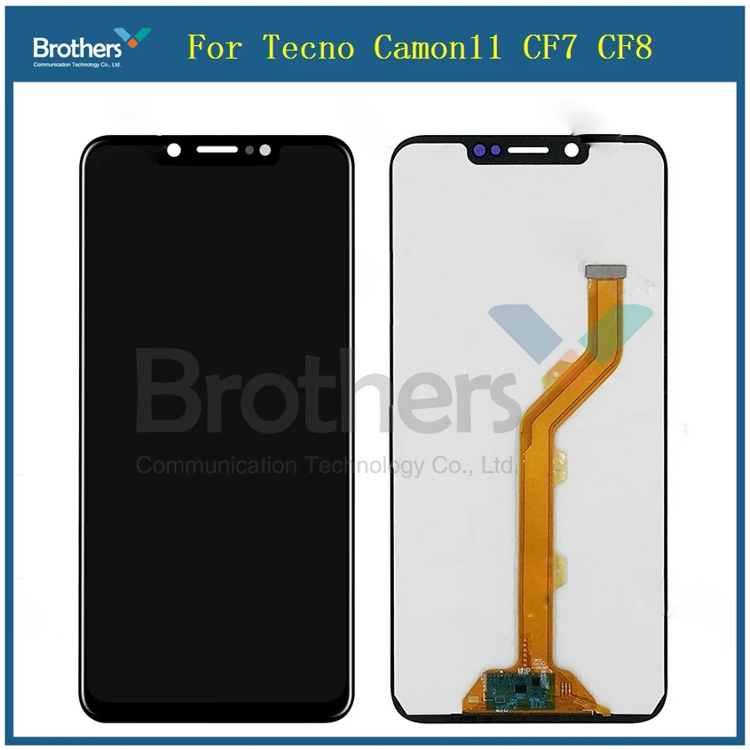 

6.2" For Tecno Camon11 11S 11 Pro CF7 CF8 Camon i2 ID5A ID5B LCD Display Touch Screen Digitizer Assembly Replacement