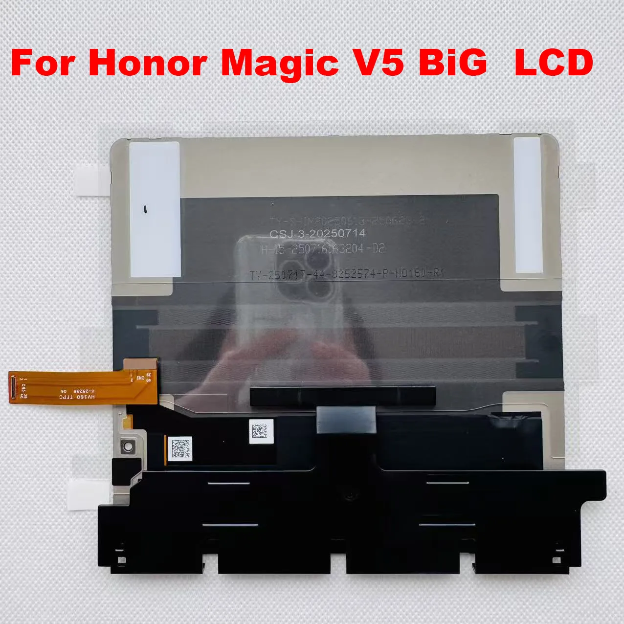 7,95 "Original plegable para Honor Magic V5 BiG pantalla LCD MHG-AN00, MBH-AN10 reemplazo del ensamblaje del digitalizador de pantalla táctil