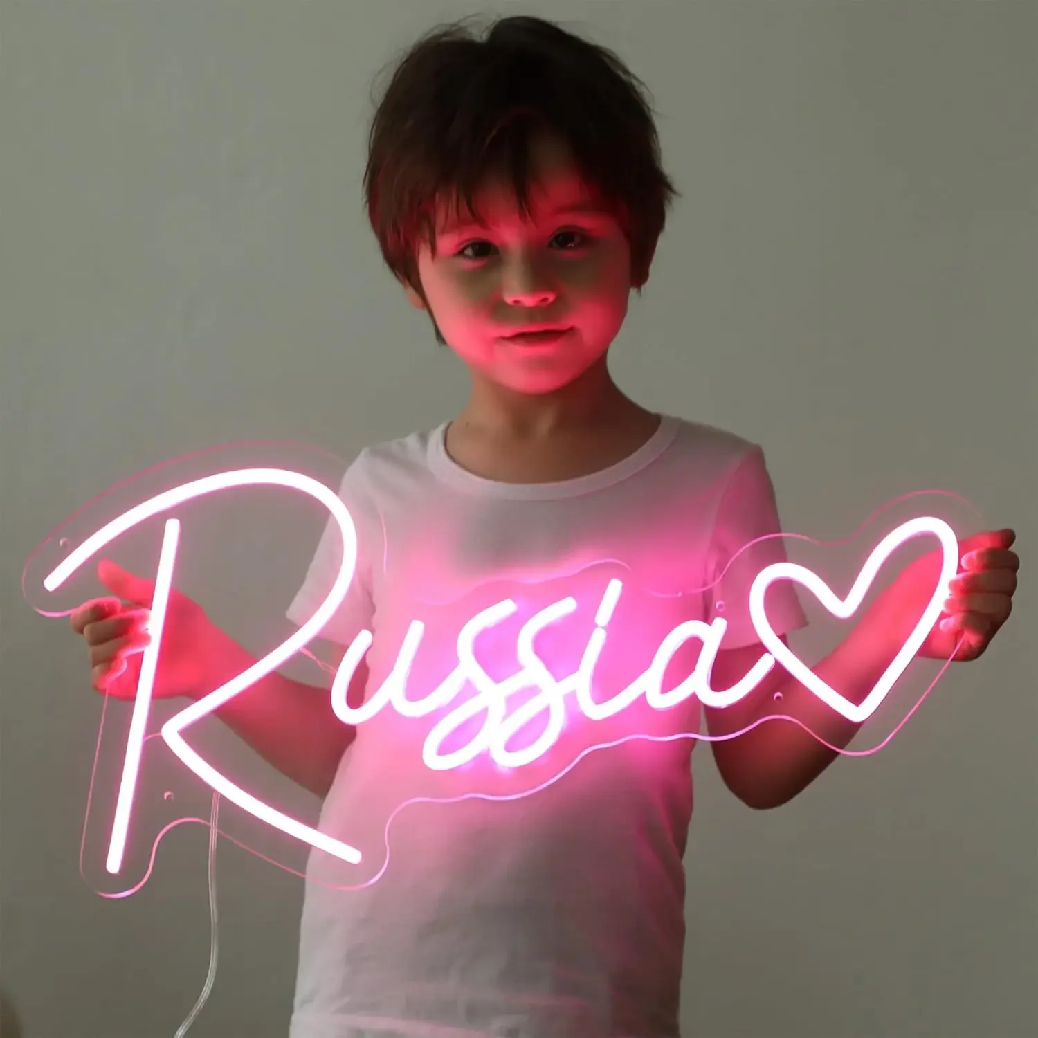 

Неоновая вывеска на заказ, настенный декор, персонализированный светодиодный светильник для свадебной вечеринки, домашний подарок на день рождения для украшения спальни, эстетический декор комнаты