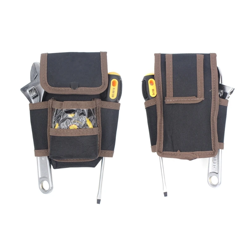 Electrician Tool Pouch Waist Bag Multi-function Screwdriver Hammer Wrench G32A