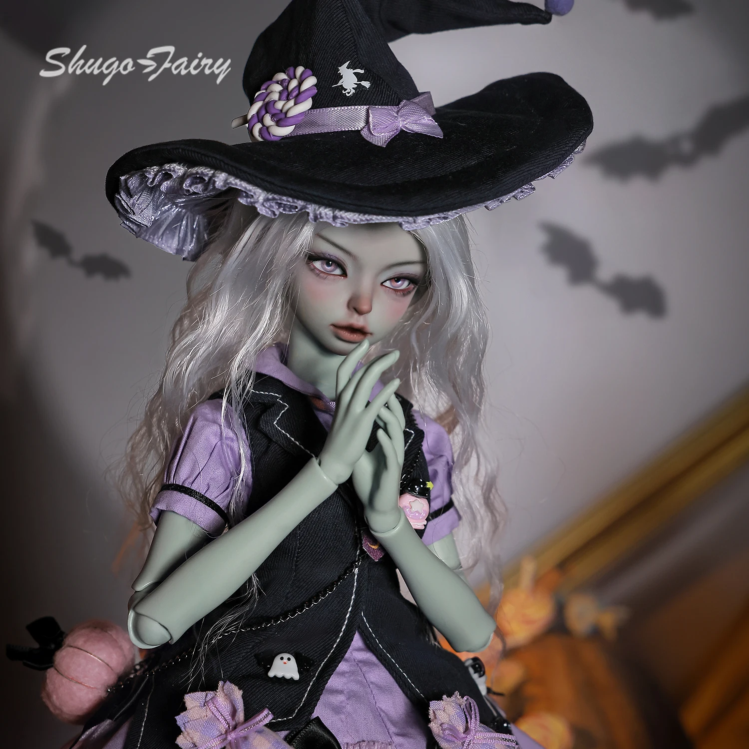 ShugaFairy Bertha 1/4 Bjd Doll Bariy Big Chest Halloween Troublemaker Candies Costume Fullset Lolita Ball Jointed Dolls