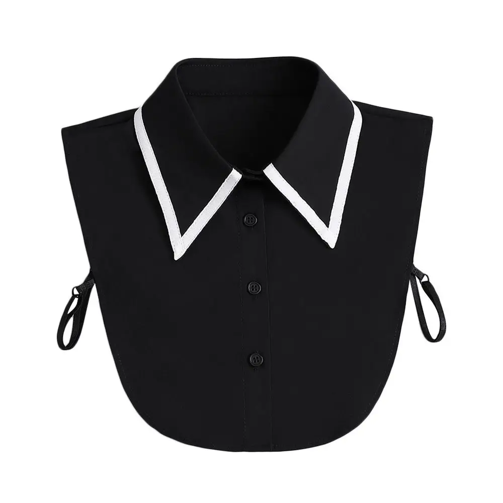 Women Classic Detachable Blouse False Collar Shirt Fake Collar Clothes Accessories Lapel
