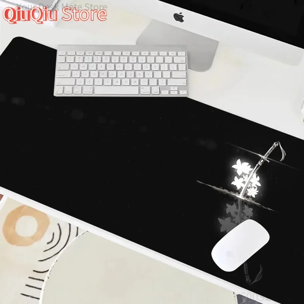 Sword Flowers NieR Automata Mousepad Mouse Mat Desk Mat With Pad Gaming Accessories Prime Gaming XXL Keyboard Pad Padding Ma