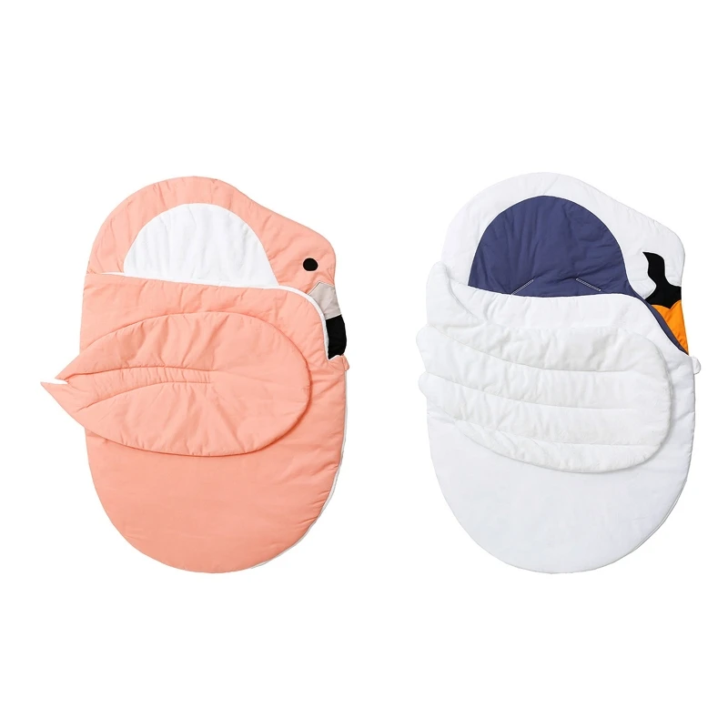 

Newborn Crib Blanket Warm Baby Wrap Blanket Flamingo shape Sleeping Bag Infant 0-18M Soothe Sleep Sack Swaddle Blankets