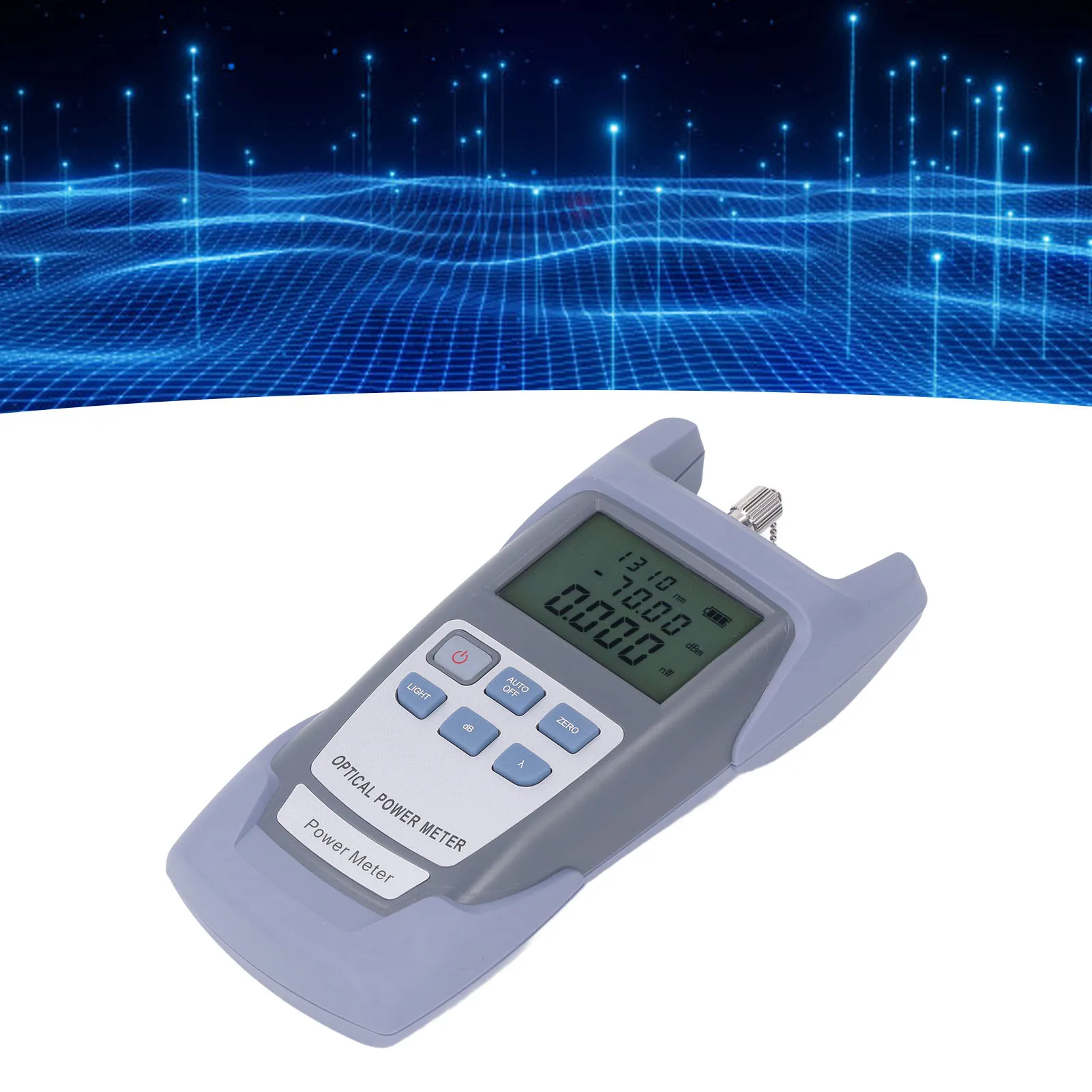 

Optical Cable Tester Optical Power Meter with FC SC Adapter Optic Cutter Wavelength Tester Tool Set