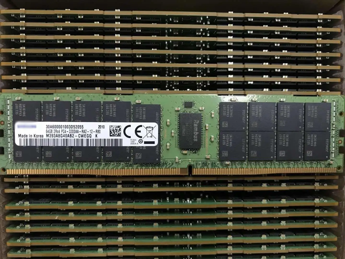 Imagem -06 - Memória do Hmaa8gr7ajr4n-xn 64g 2rx4 Ddr4 Pc43200aa Reg do Ecc para o Servidor sk Hynix