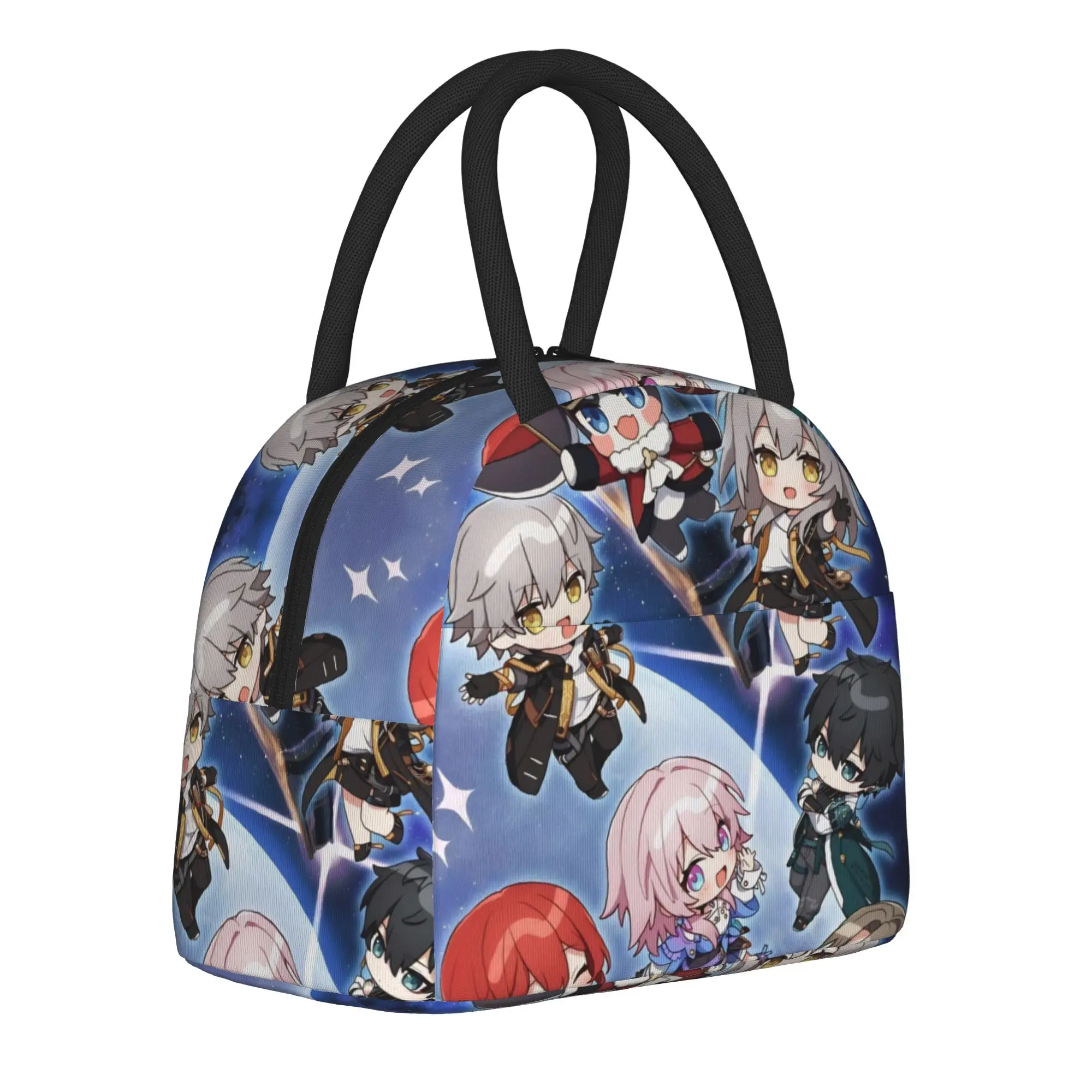 Lunch Box Honkai Star Rail Accessories  Lunch Food Box Multifunction Cooler Thermal Bento Box For School