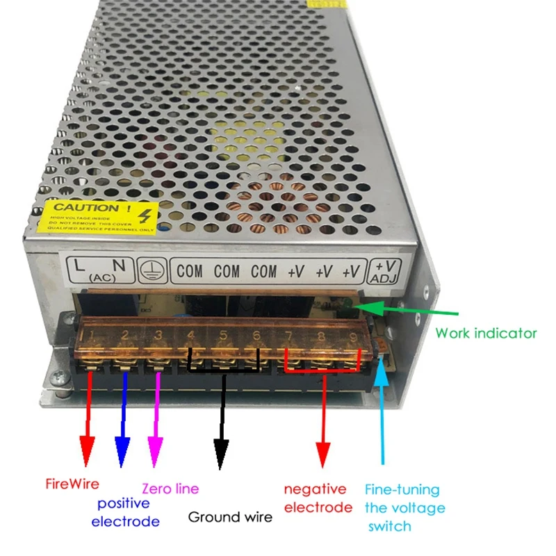 Interruptor de 48V 5A, 110V/220V CA a CC, 48V5A, 250W, controlador de fuente de alimentación para tiras de luz LED/transformador de productos digitales