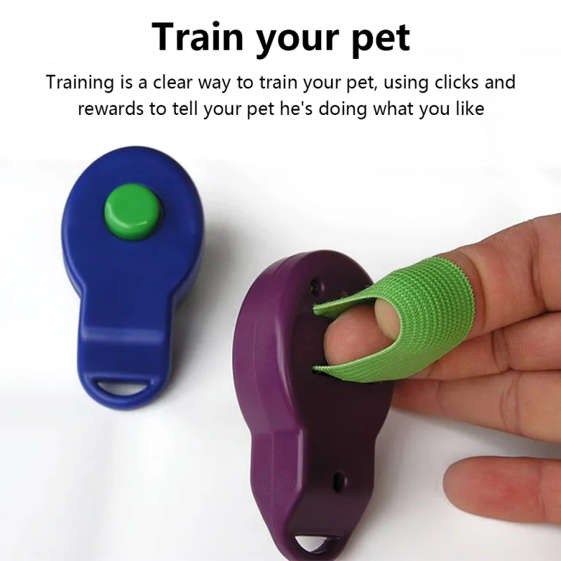 Forniture per l\'addestramento degli animali domestici Click Sound Clicker forniture per cani Training Sounder Clicker Sound Guide Durable Training