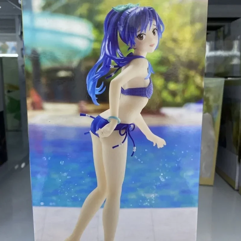 Originale Bandai Celestial Vivi Kisaragi Chihaya costumi da bagno Anime Action Figures collezione ornamenti figura giocattolo regalo di compleanno 20cm