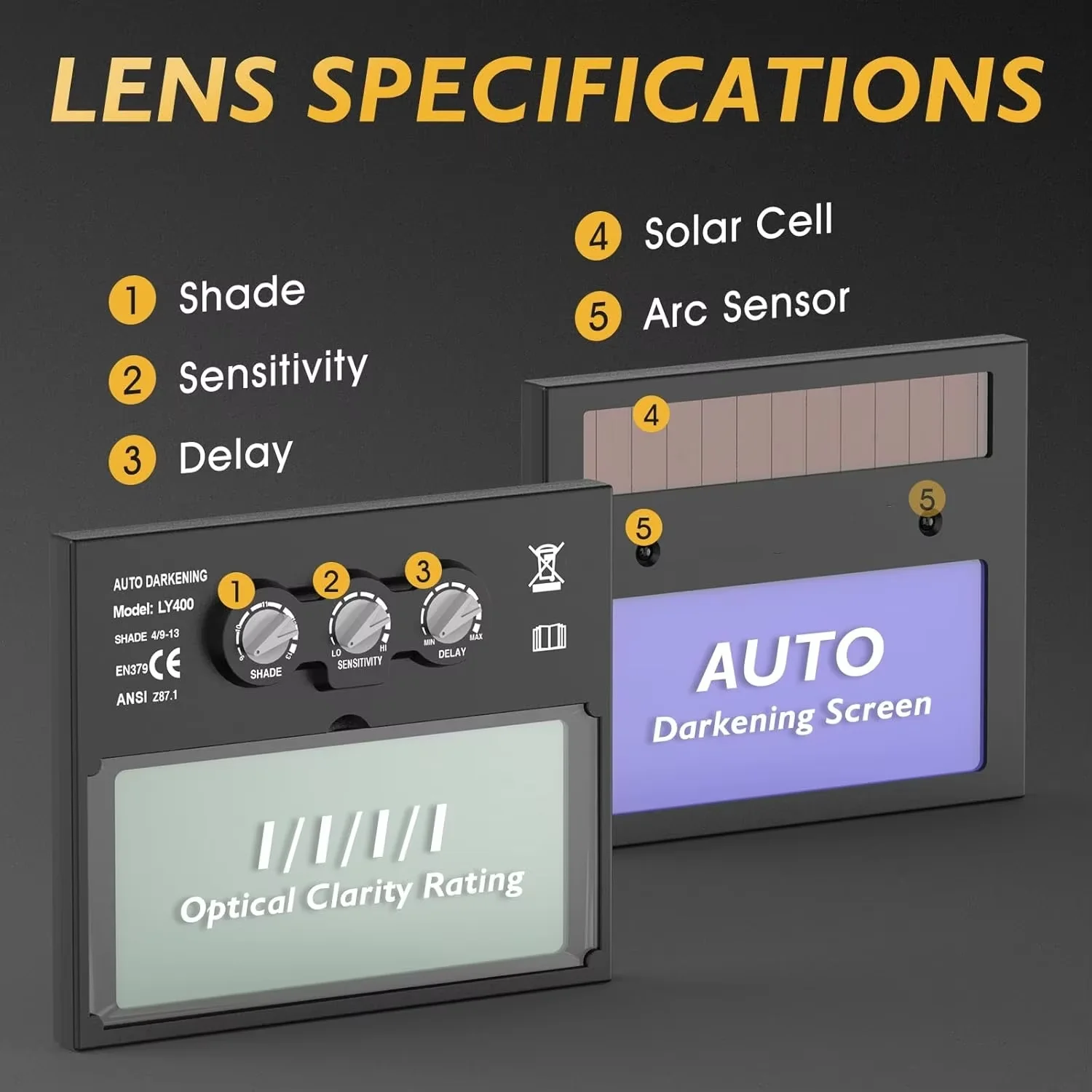 Thumbnail 3 - #33 Trending Welding Helmet Auto Darkening Right Now