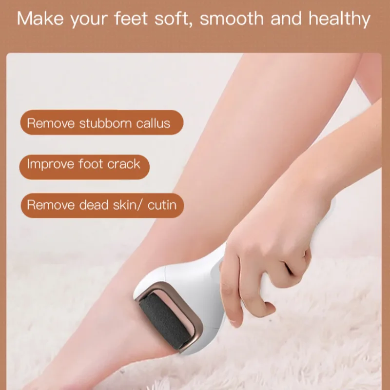 مطحنة قدم كهربائية لإزالة الجلد الميت والكسالات