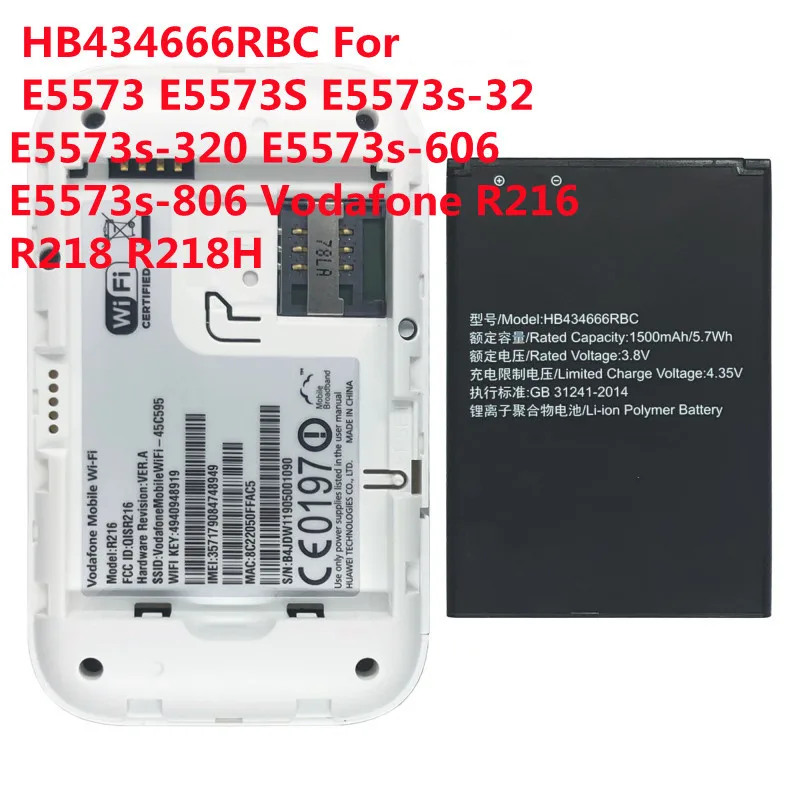 تقييم ونصائح لبطارية EZY 218 لجهاز Vodafone Wi-Fi R216 وR218 وHuawei E5573