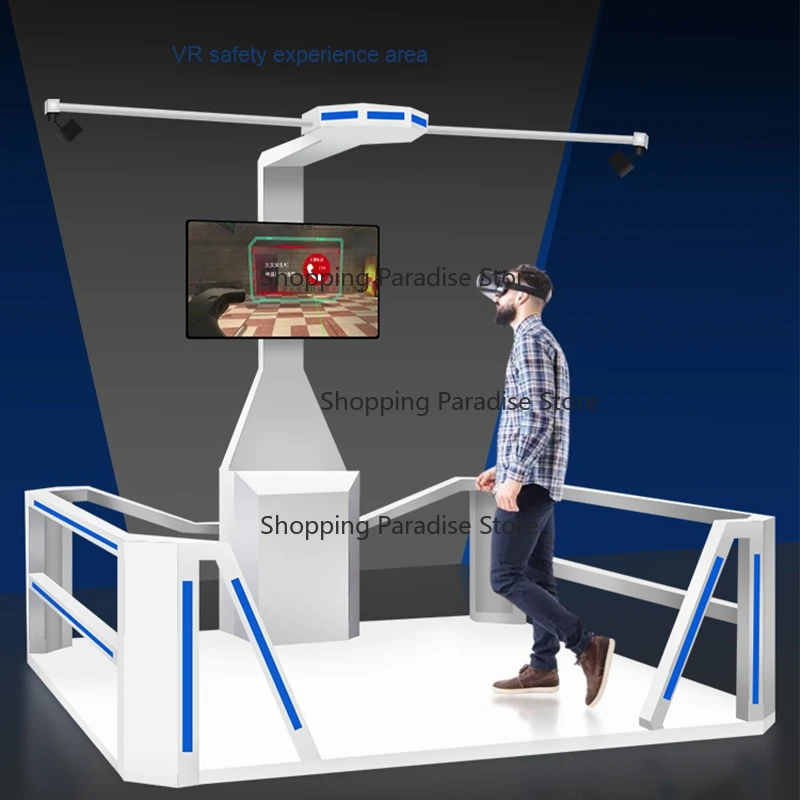 VR Interactive Training Experience Center Equipment Metal Firefighting Simulation Emergency Safety Education for Construction