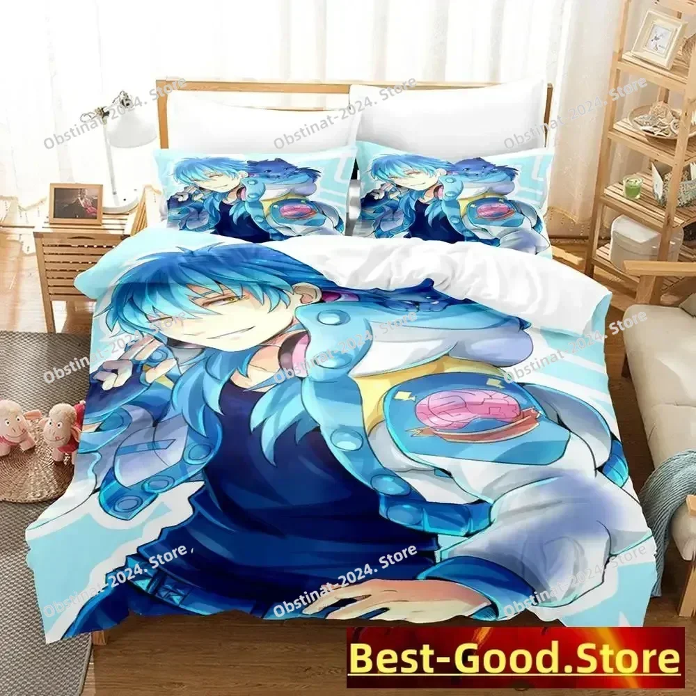 2023 DRAMAtical Murder Bedding Set Printed Bed Set With Pillowcase Duvet Cover Soft Single Double Queen Super King SizeBedroom