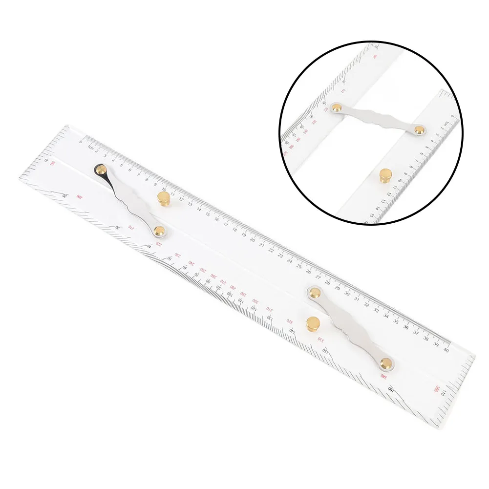 450mm High Transparency Marine Navigation Parallel Ruler Sea Chart Plotting Tool Sea Chart Plotting Tool Car Accessorie