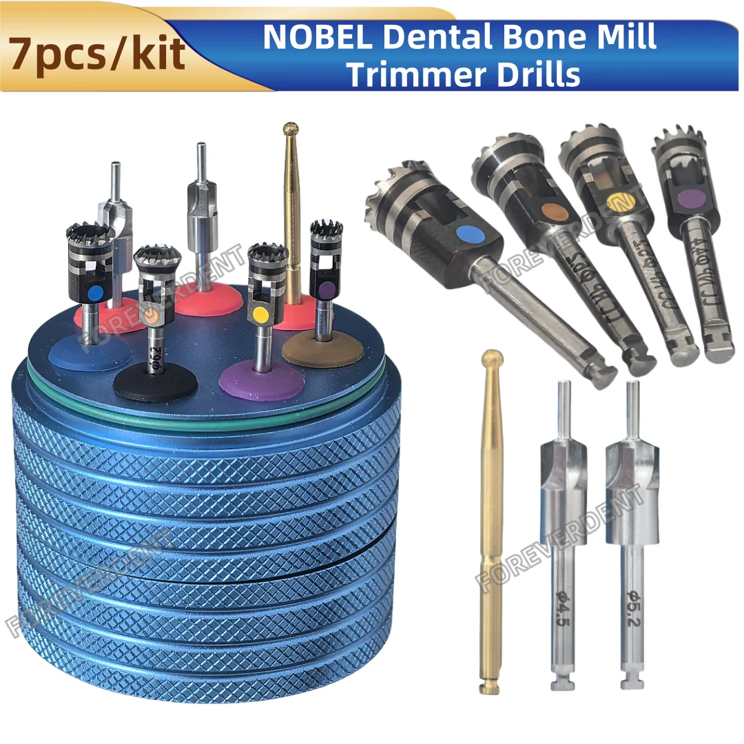 

Dental Implant Mill Bone Profiler Grinding Bur Drills Surgical Instrument for Nobel NP RP Implant Contoring Bur