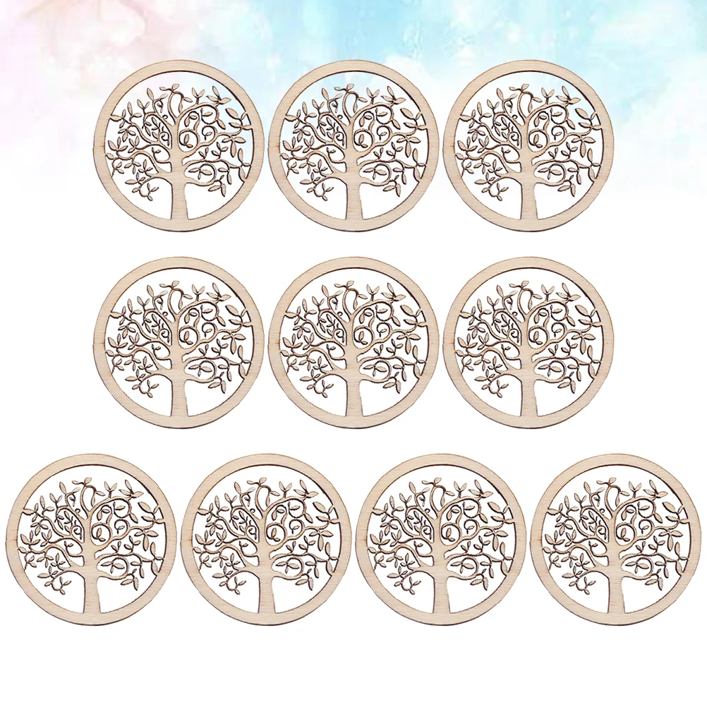 

10 Ft Wooden Tree Of Life Vintage Wooden Tree Cutout Round Hollow Life Tree Wooden Discs Holes Woodsy Woodsy Decors Ornaments